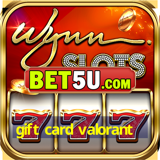 gift card valorant